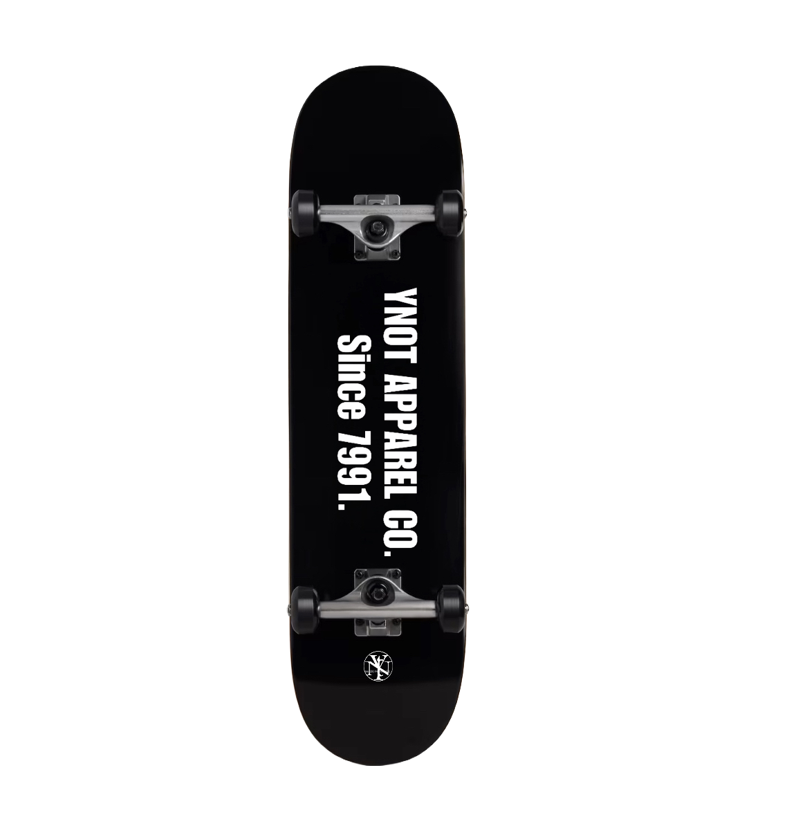 SKATEBOARD YNOT LOGO PRINT